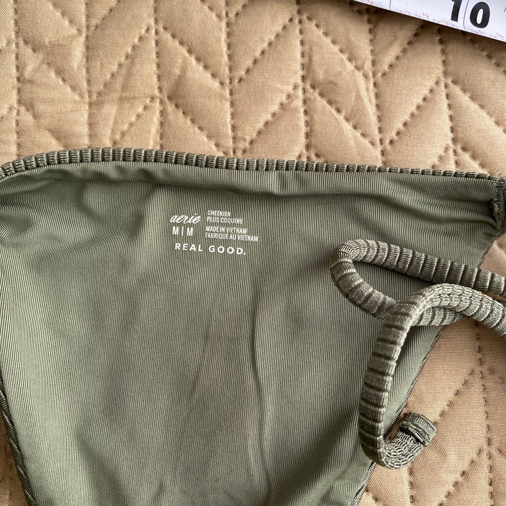 Aerie shine bikini bottoms, size Medium (bottoms only) - Picture 7 of 14